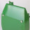 Artistic Frogs Motifs Iron Wall Mailbox Heavy Type-Green 4
