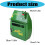 Artistic Frogs Motifs Iron Wall Mailbox Heavy Type-Green 3