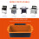 Reusable Silicones Grease Tray For Barbecue Grill Griddles-Grey 7