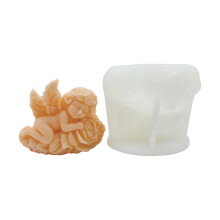 Kaarsen maken van siliconen mal Detail Rose Angel decoratieve-3