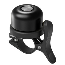 (Zwart) Klassieke messing fietsbel voor Apple Airtag-hoesje Waterdichte fietsbel voor Airtag