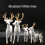 Christmas Decorations Realistic Reindeer-Straight head No. 1 3