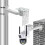 CCTV Camera Wall Mount Bracket External Wall Corner Bracket Outdoor Security Mounting Accessory Metal Hoop Bracket 20 Cm 2