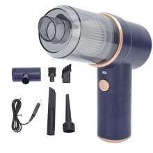 Aspirapolvere portatile senza fili di facile manutenzione con luce LED, potente aspirazione da 8000 Pa, mini aspirapolvere con batteria ricaricabile