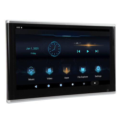 Φορητό Tablet Αυτοκινήτου με Οθόνη Αφής Android11, Οθόνη HD 4K, WiFi, Bluetooth, Ασύρματο Τηλέφωνο, 2