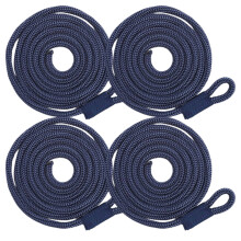 Cuerda de amarre multiusos resistente a los rayos UV para barcos y campings. Cuerda elástica impermeable de trenzado sólido. Accesorios para