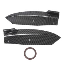 Achterbumper Canard Diffuser Spoiler Kit X4G02 2018-2021M Sport, Verbeterde rijprestaties Lichtgewicht constructie Spoiler eenvoudig te installeren