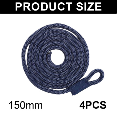 Corda de amarração multiuso resistente a raios UV para barcos e acampamentos. Corda elástica, impermeável, trançada e resistente. Acessórios 2