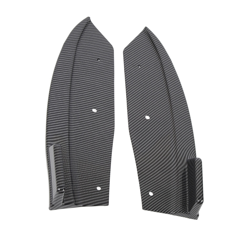 2 Pcs Carbon Style Rear Bumper Lip Spoiler For X4 G02 MâSport 2018-2021 7671368789628