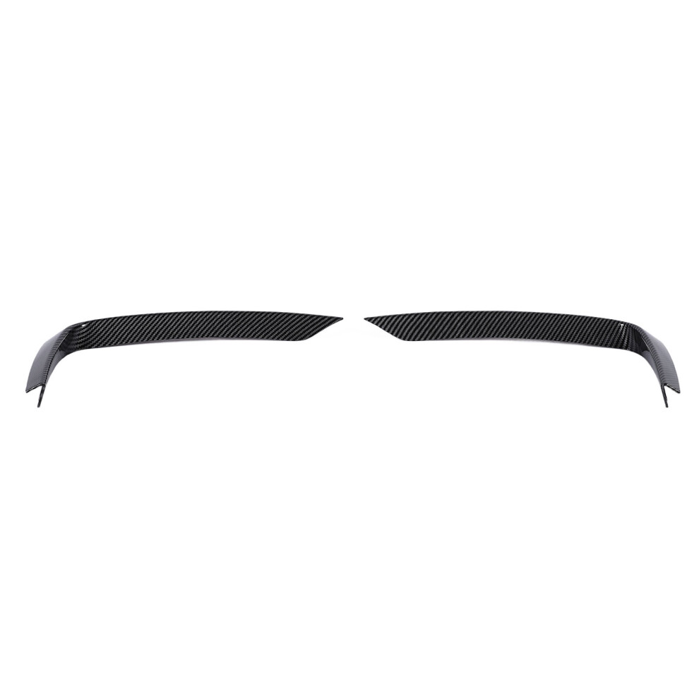 Lightweight Abs Material Front Bumper Lip Splitter Compatible With Bmw F30 Sporty Look Air Dam Chin Diffuser Bolt-On Installation Aerodynamics 9190834871226