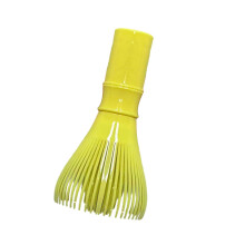 Fouet à Matcha en plastique de qualité alimentaire, pour-Jaune