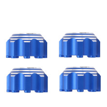 8x32 zu 17 mm Sechskantadapter für 8x32 Räder, Aluminiumlegierung, Blau