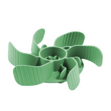 Insert de bol en Silicone pour ingestion lente, plateau-Vert