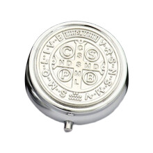 Decorative Metal Storage Case Featurings Integrated Makeup-SBD5
