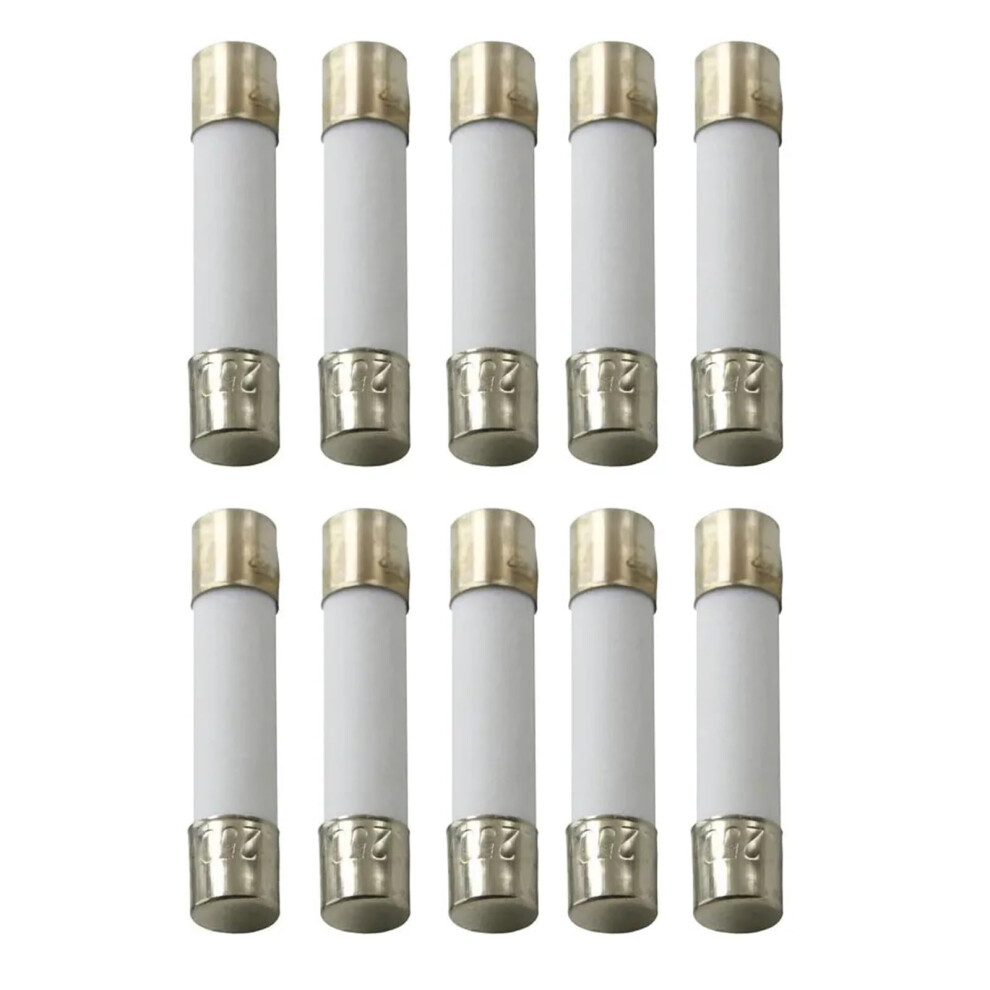 Ceramic Fuse 5X20mm 6X30mm 250V, 0.5A30a, 10Pcs Pack 9189345946028