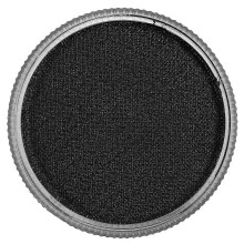 (As show, One size) Professional Water based Matte Body Painting Pigment Stage Face Color Makeup (Black)