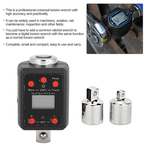 High Accuracy Digital Torque Adapter With User Friendly Design, Compact Lightweight Heavy Duty Tool For Versatile Applications 2