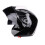 Ventilation System Motorcycle Helmet, Modular Flip-Up Function Lightweight Design Dual Visor System DOT Approved Removable And Washable Interior Anti 2