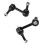 Sway Bar Link Driving Stability Durable And Rust Resistant Smooth Operation Front Pair Left Right Replacement For Chevrolet Trailblazer EXT Models 7