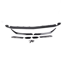 Lame de spoiler avant compatible avec Honda Accord Sport 10e génération, plastique noir brillant, améliore l'esthétique et l'ambiance.