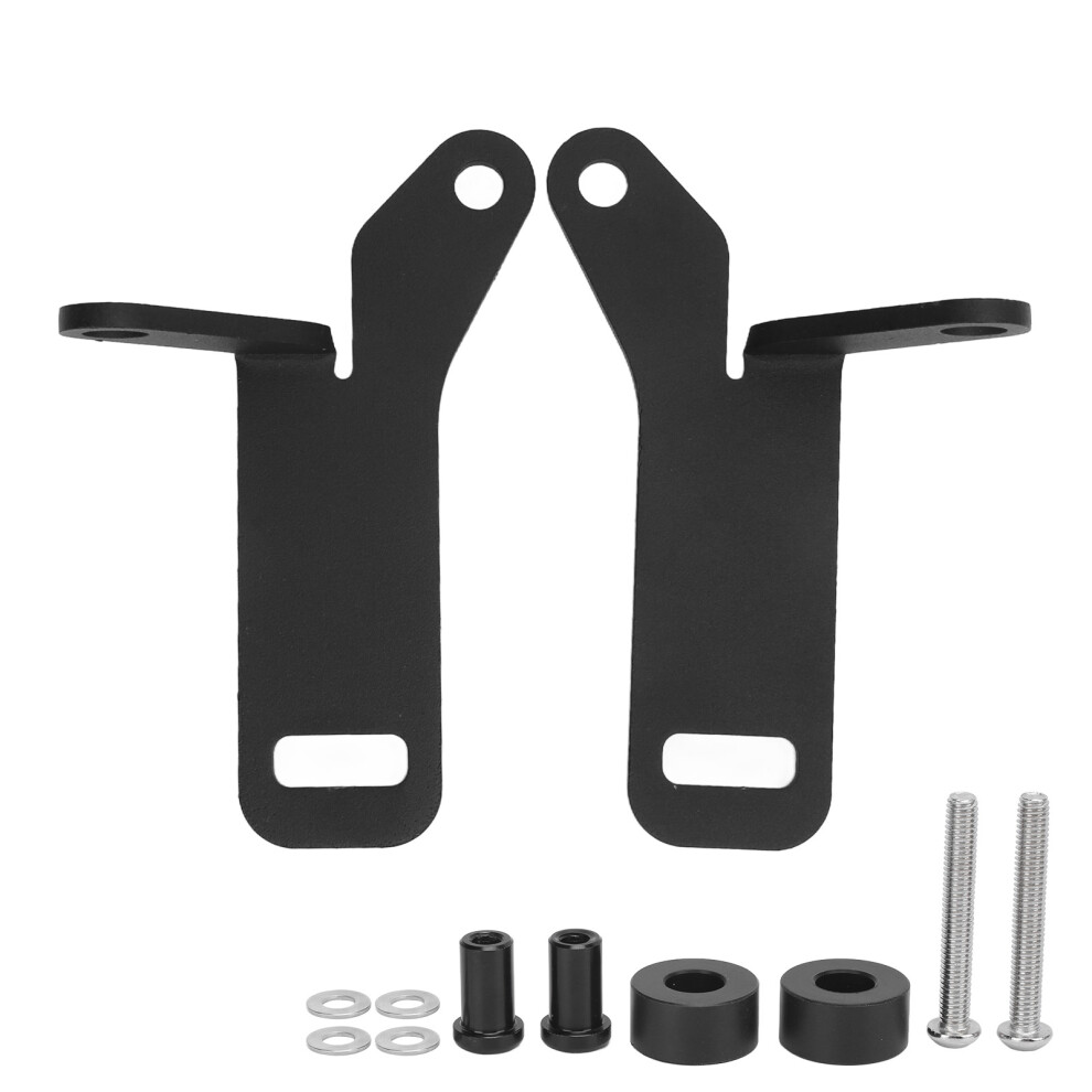 Windshield Hinge Bracket Led Pod Brackets Adjustable Mounting Plate A-Pillar Mounting Brackets Solid Steel Construction No Drilling Light 9437117532956