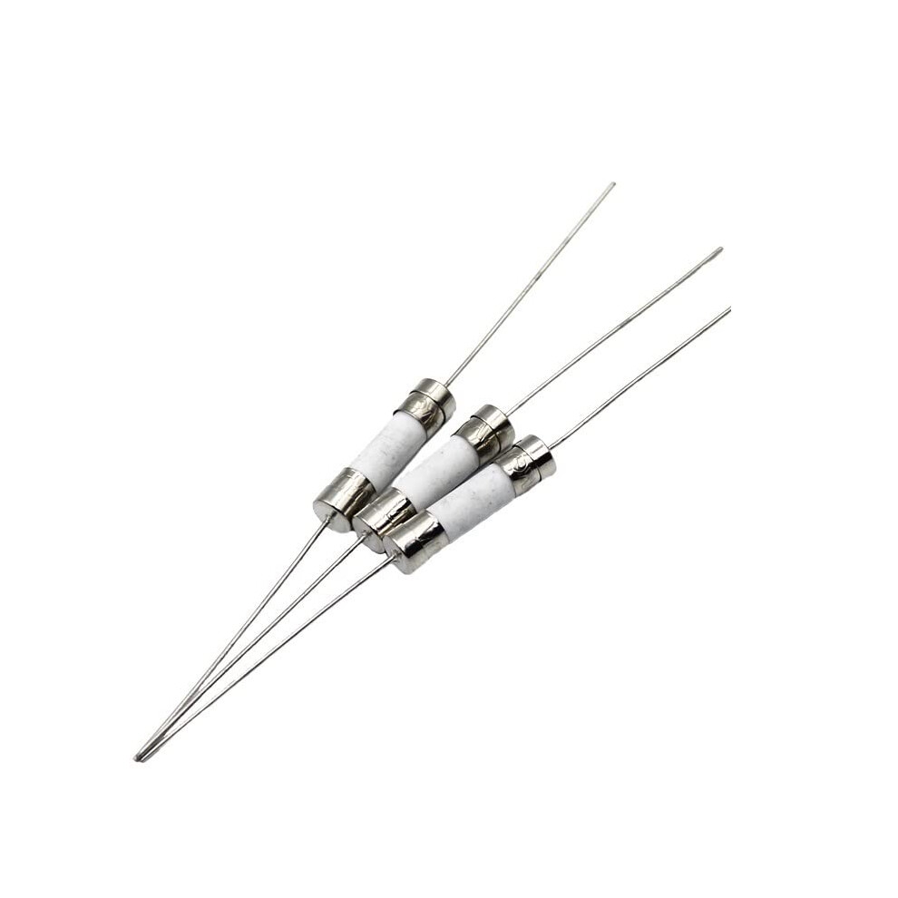 Electrical Ceramic Fuses Glass Tube 5X20mm 250V Pack Of 10 1A Multiple Amperages 9189345946066