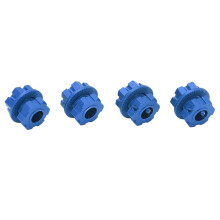 4 Stück Aluminium RC Rad Sechskantnarbe 17mm Blau für Traxxas Fahrzeuge
