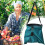 Large Garden Fruit Picking Apron with Quick Release Buckle, Adjustable TearResistant Pouch 2