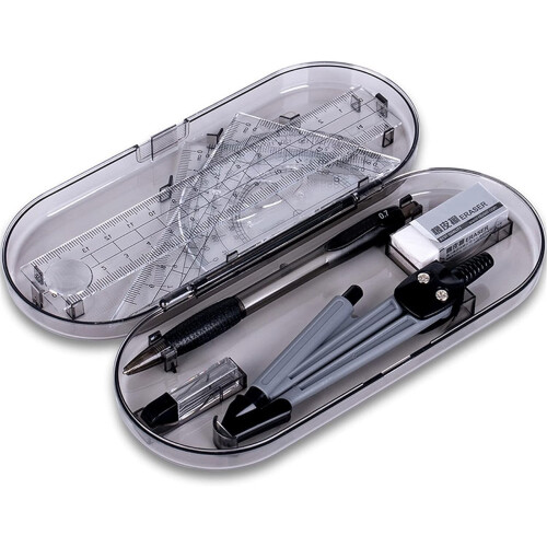Professional mathematical compass set, 8piece/set, drawing accessories for math and geometry 2