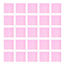 200pcs Nonstick Food Grade Sandwich Wrapping Sheets-Pink plaid
