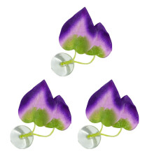Artificial Leaves Decorative Plant with Suction Cup Colorful-8