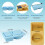 Sealable Foldable Silicone Condiment Container with Secure-Blue 4
