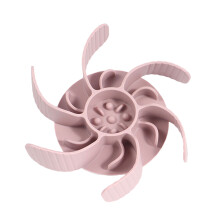 Pet Food Slow Feeder Bowl Insert with Strong Suction Cup-Pink