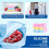Space Saving Silicone Food Container Foldable Design Duals-Pink 5