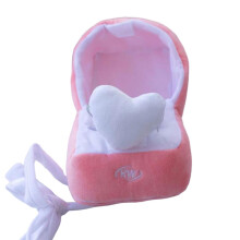 Plush Ring Lightweight Plush Ring Box Cushion Durable Cute Fabric Figures, Christmas and Birthday Gifts for Girls