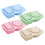 Space Saving Silicone Food Container Foldable Design Duals-Pink 2