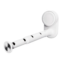 Foldable Suction Clothes Rack Quick-Crescent  white