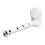 Foldable Suction Clothes Rack Quick-Crescent  white 1