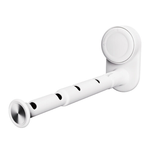 Foldable Suction Clothes Rack Quick-Crescent  white