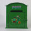 Weather Resistant Outdoor Mailbox With Foxes Artwork Iron 5