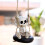 Hanging Skeleton Statue Halloween Decors Swing Skull Figurines 7