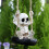Hanging Skeleton Statue Halloween Decors Swing Skull Figurines 6