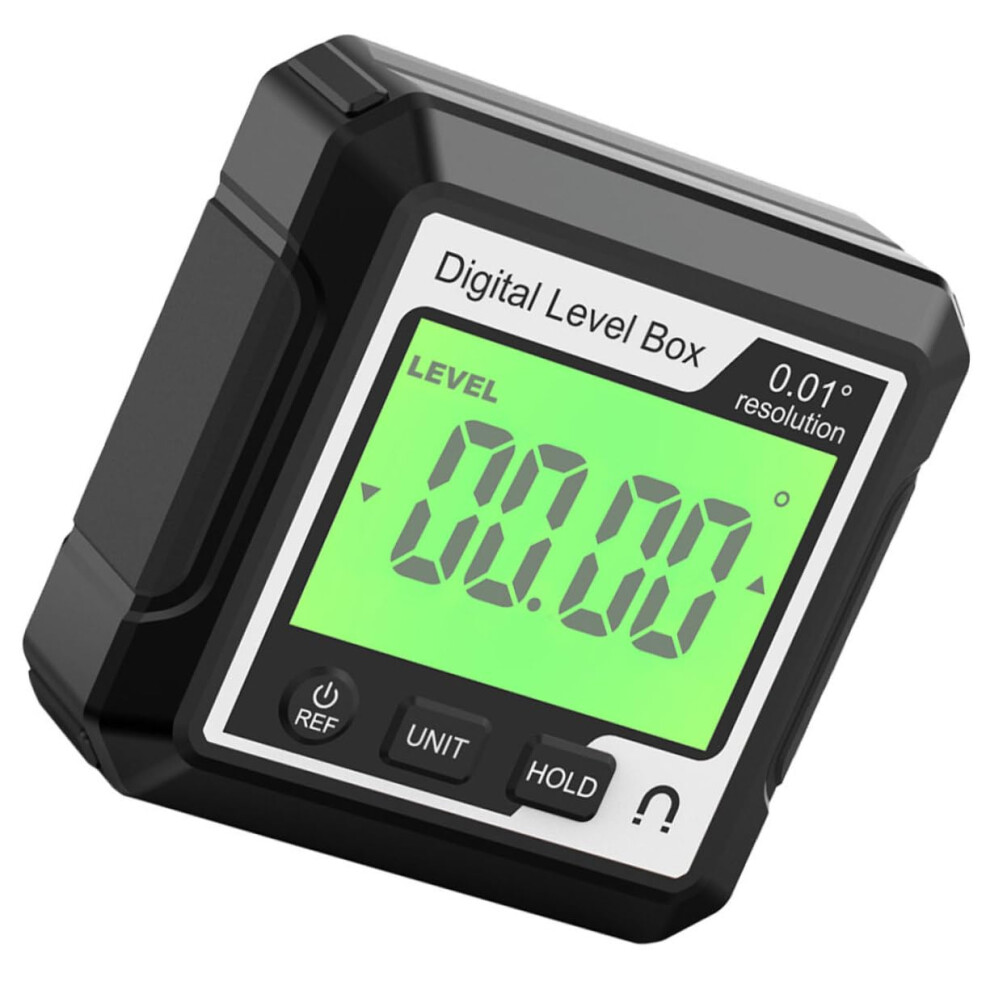 Digital Angle Gauge For Woodworking And Automotive Portable Clinometer Inclinometer With Backlit Lcd Display 9426802246728