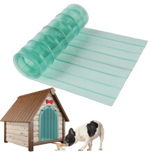 Pet Transparent Strip Door Flap for Dog Kennel 30 X 150 Cm