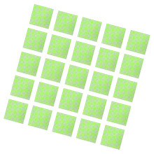 Gebruiksvriendelijk sandwichpapier 200 stuks-Groen raster