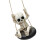 Halloween decors eng skelet schommel hangend standbeeld band 1