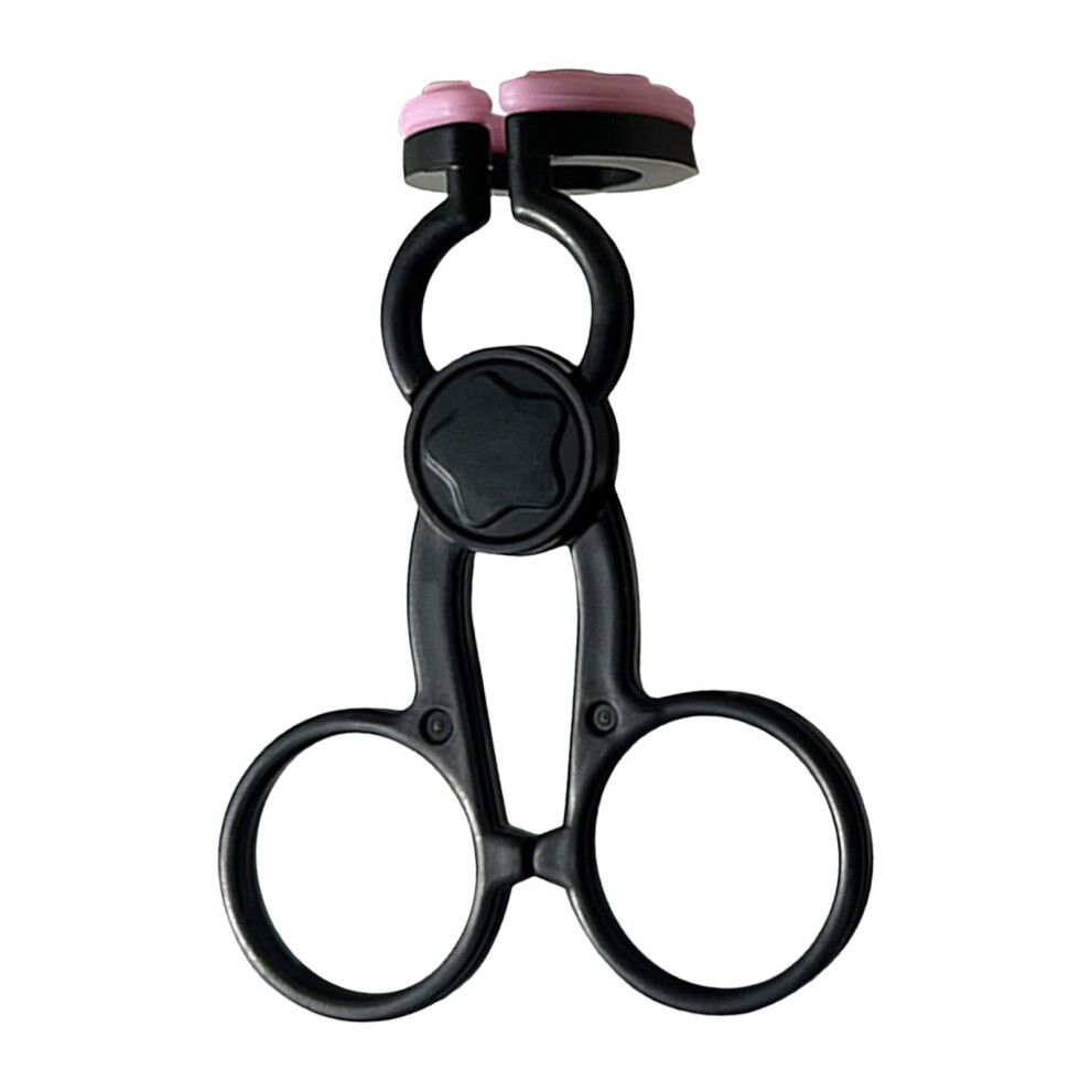Contact lens applicator tool, eyelid dilator, contact lens wearing aids, contact lenses, eyelid expander, glasses clip supports the eyelids 2