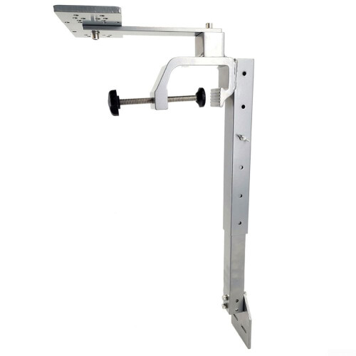Fish Finder Mounting Bracket Adjustable Rotatable Design for Universal Compatibility With Most Fish Finder Models