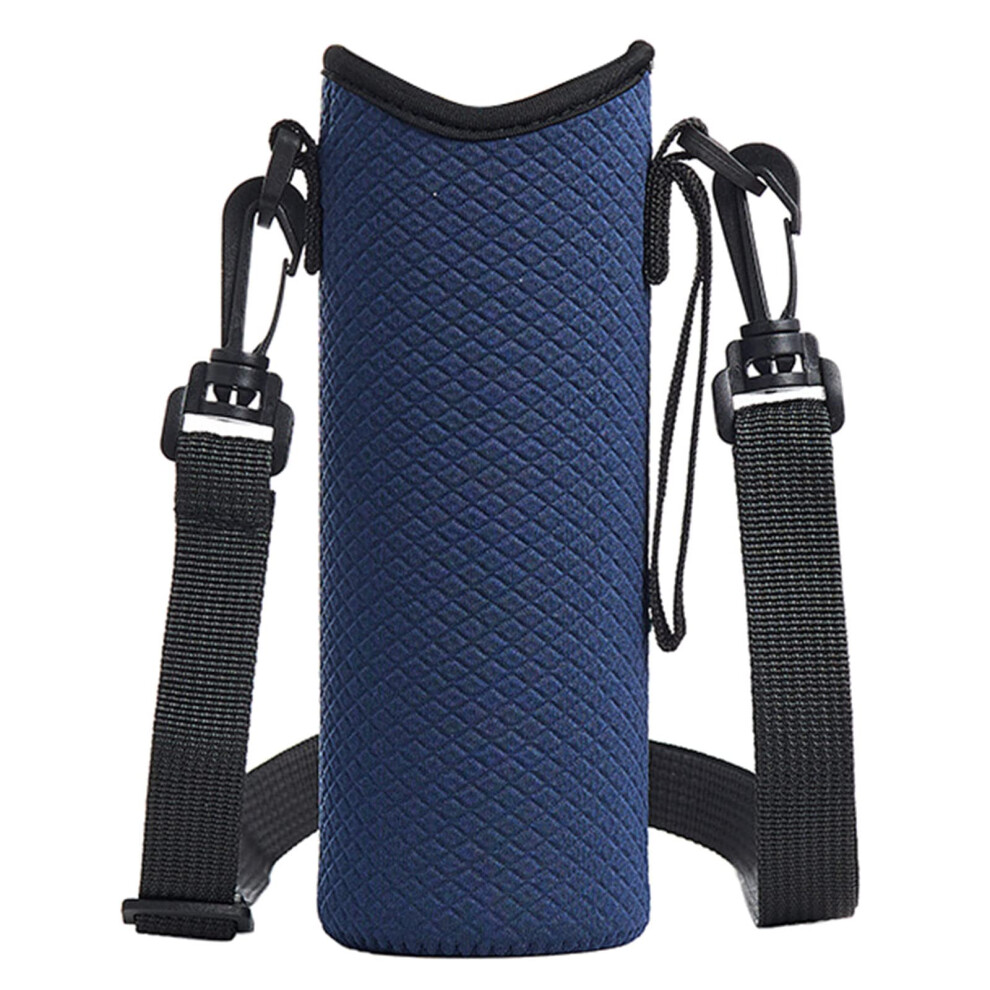 Water Bottle Cover For Carrier Bag With Adjustable Shoulder Strap For Stainless Steel Or Glass Bottles