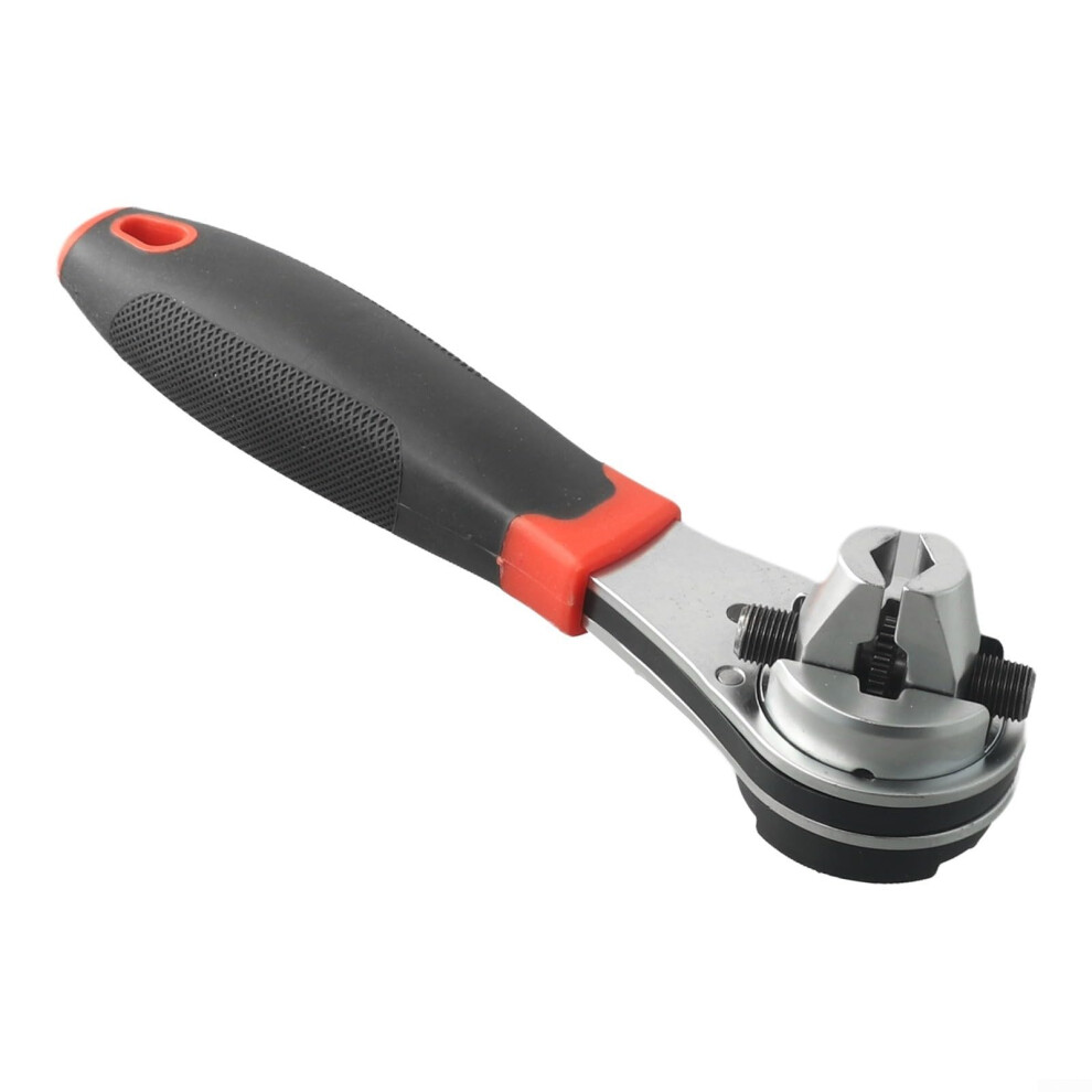 Adjustable Ratchet Wrench 622Mm, Dualpurpose Quickrelease, Metric And Imperial Sizes, Compact Auto Tool 9412369001597